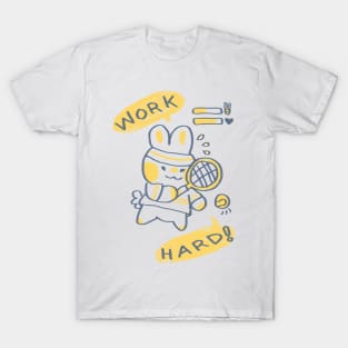 Work Hard Bunny T-Shirt